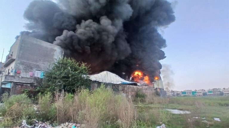 Kapurthala mattress factory fire