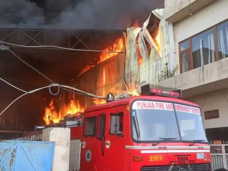 Kapurthala mattress factory fire