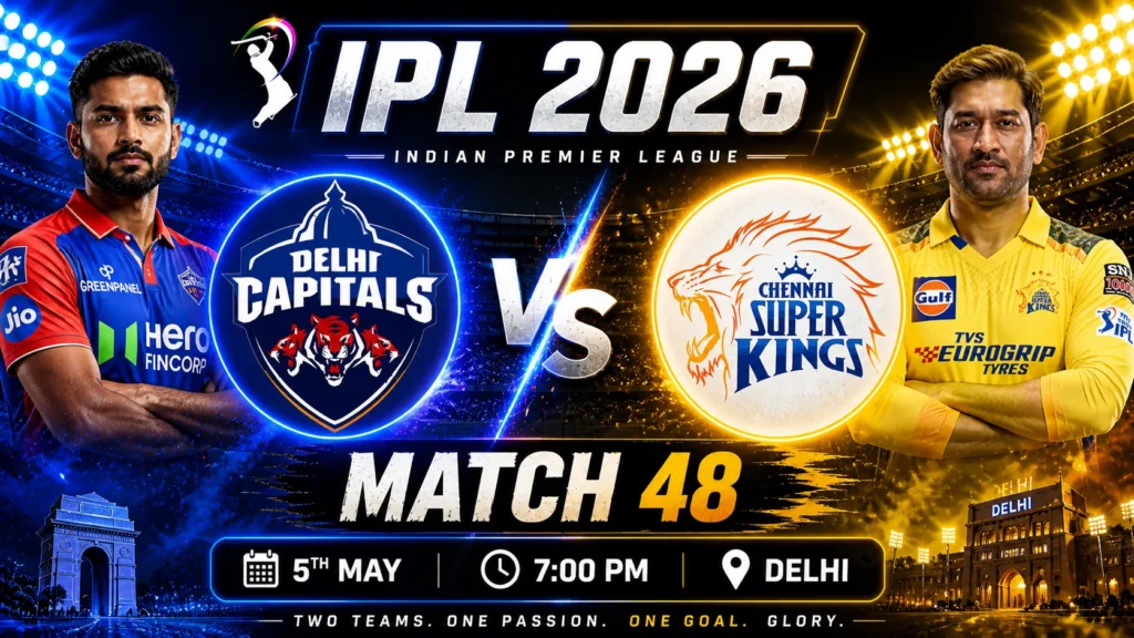 CSK VS DELHI
